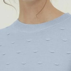 Oxmo OXDOTTA - Jersey De Punto - Brunnera Blue , Mujer -Oxmo tienda en línea 0017f97729d34ec58c878c1c298471c5