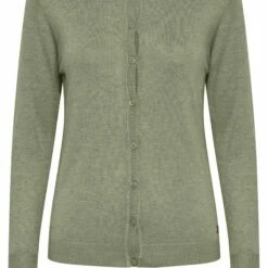 Oxmo Chaqueta De Punto - Seagrass Melange , Mujer -Oxmo tienda en línea 008559310c33484283236dec1ddbb9ca