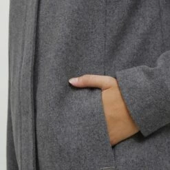 Oxmo OXNELINA - Abrigo De Invierno - Medium Grey Melange , Mujer -Oxmo tienda en línea 00f53c3380de4711bc9d8d21991ca87a