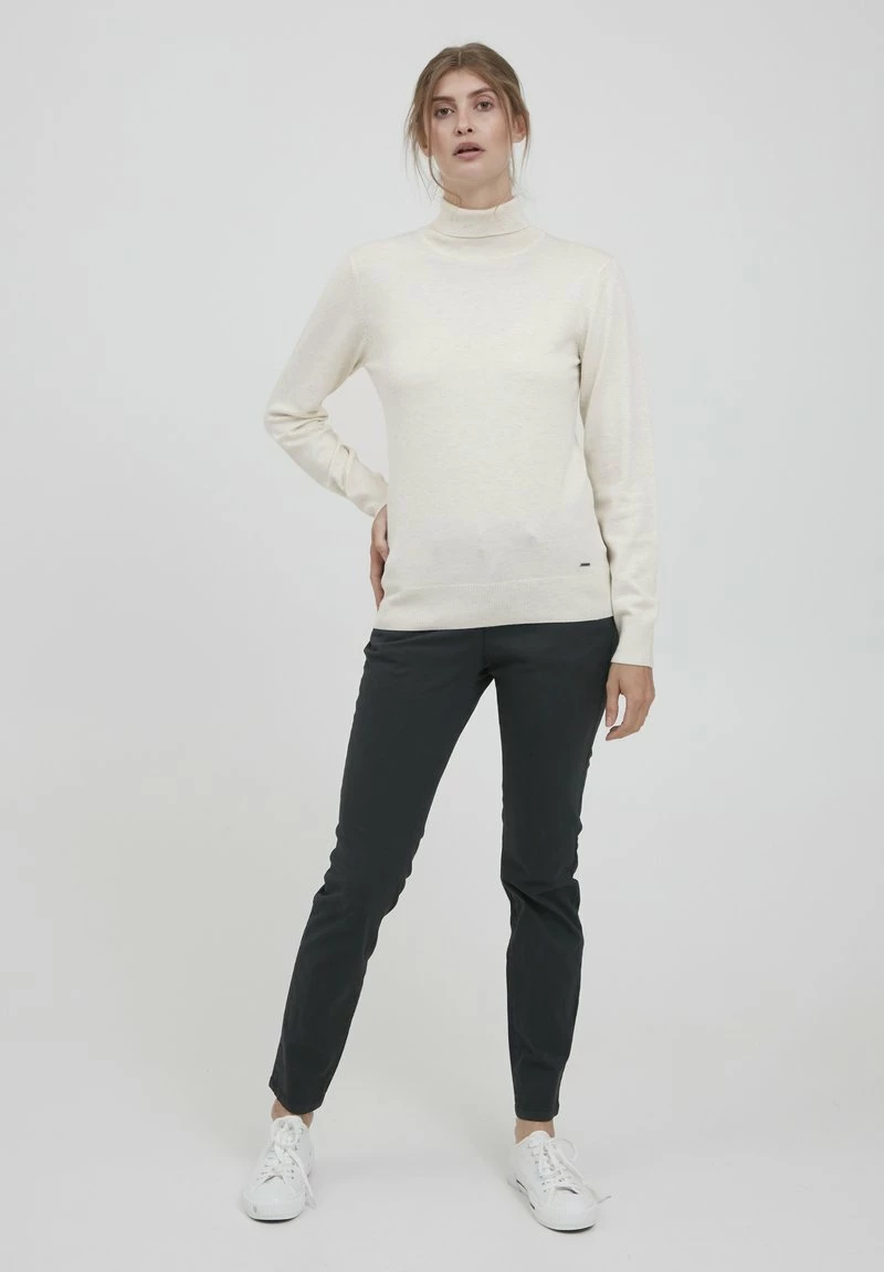 Oxmo OXWINA - Jersey De Punto - Oyster Grey Melange, Mujer 2 Oxmo OXWINA - Jersey De Punto - Oyster Grey Melange, Mujer - Imagen 2