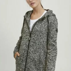 Oxmo OXKAIRA - Abrigo De Invierno - Black , Mujer