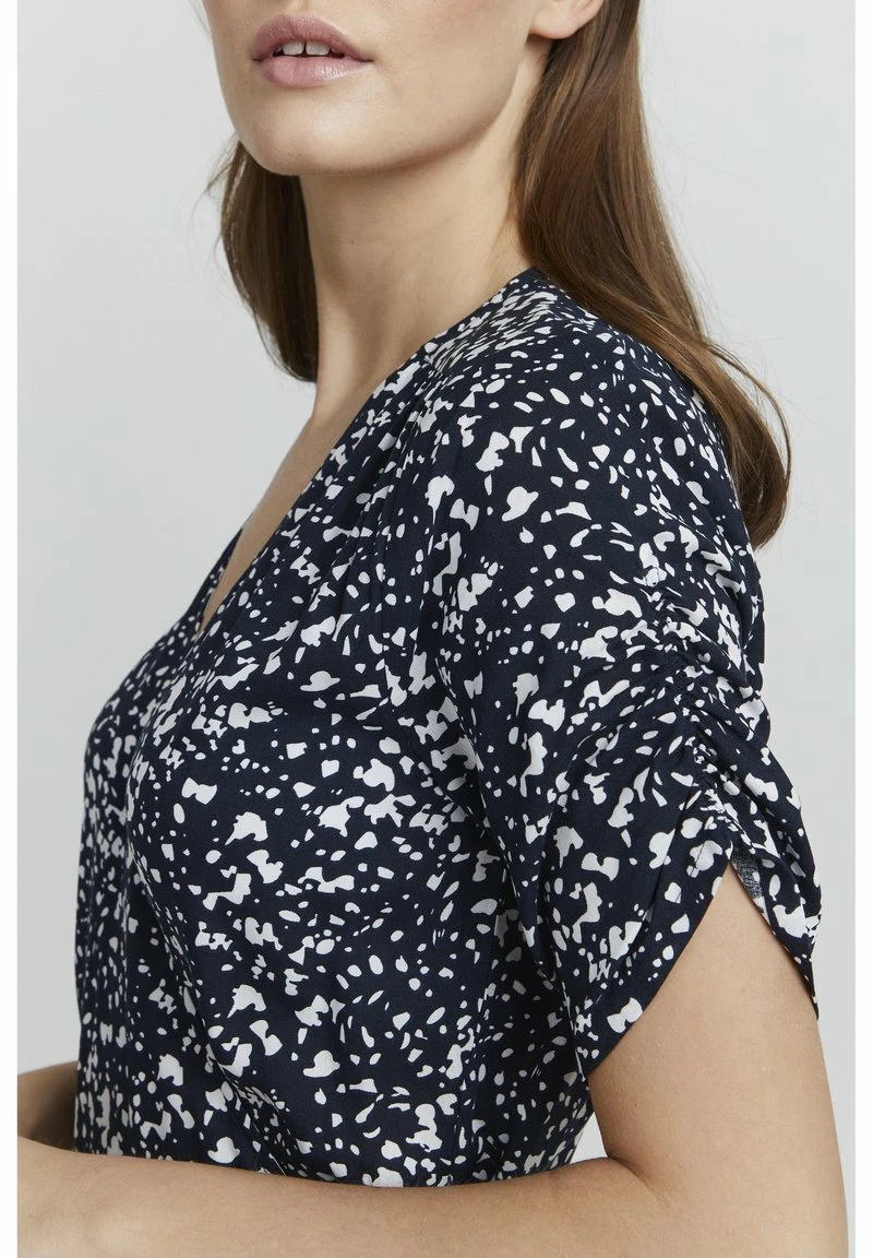 Oxmo OXEMBLA - Vestido Informal - Total Eclipse Mix, Mujer 4 Oxmo OXEMBLA - Vestido Informal - Total Eclipse Mix, Mujer - Imagen 4