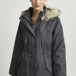 Oxmo OXMARIBEL - Abrigo De Invierno - Grey , Mujer