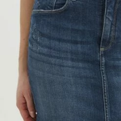 Oxmo OXADRIA - Falda Vaquera - Dark Ink , Mujer -Oxmo tienda en línea 0425c10401ef4a319f763718a3d47607