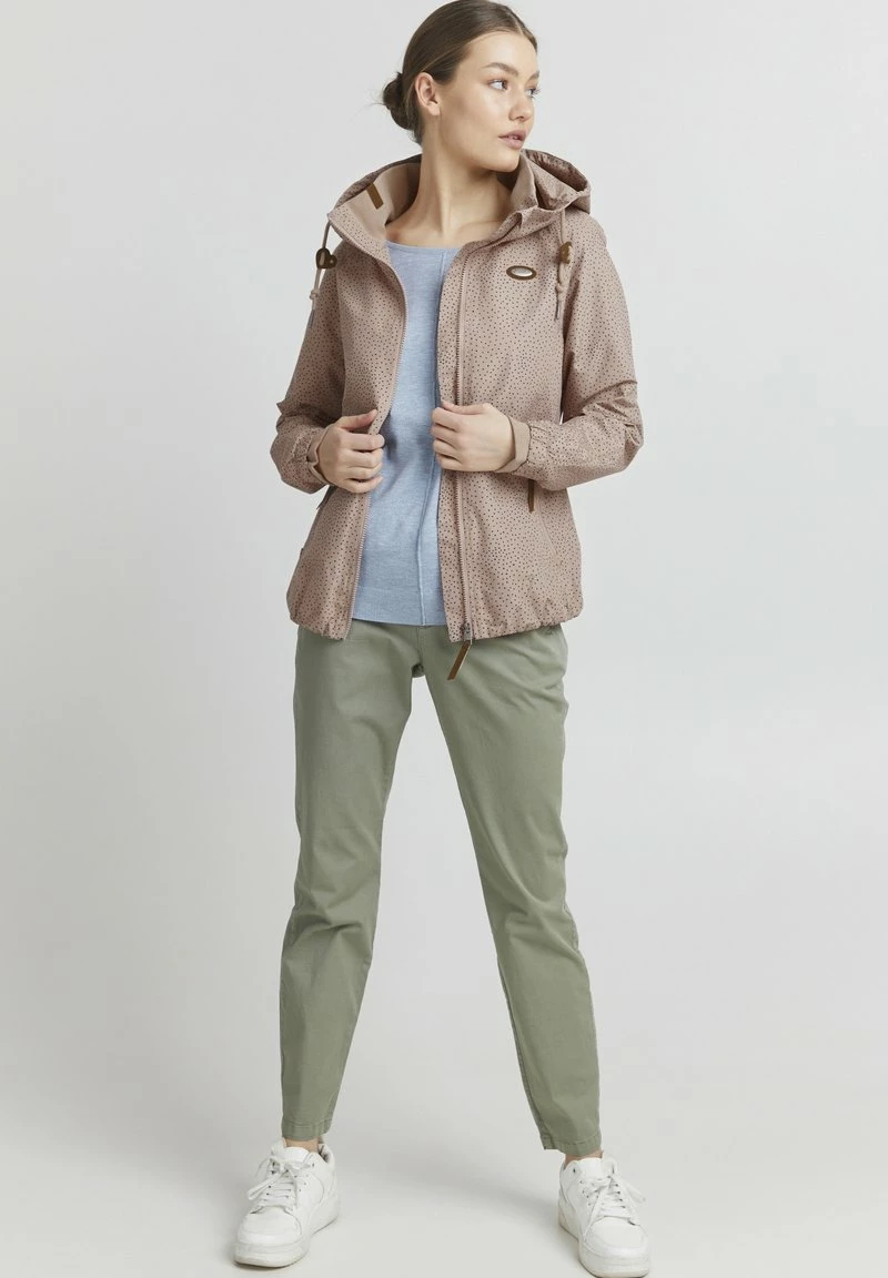 Oxmo TINNA - Chaqueta De Entretiempo - Mahogany Rose , Mujer 2 Oxmo TINNA - Chaqueta De Entretiempo - Mahogany Rose , Mujer - Imagen 2