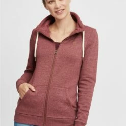 Oxmo OXVICKY - Sudadera Con Cremallera - Wine R Mel, Mujer -Oxmo tienda en línea 054731e1d16a4f73b20e7f5dbe8c5345