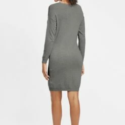 Oxmo OXELLA - Vestido De Punto - Grey Mel , Mujer -Oxmo tienda en línea 060635992ff24d9f8fc53de923ea5fba