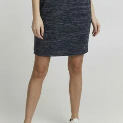 Oxmo BIRGA - Falda De Tubo - Insignia Blue Melange , Mujer