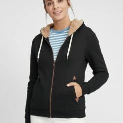 Oxmo OXVICKY - Sudadera Con Cremallera - Black, Mujer