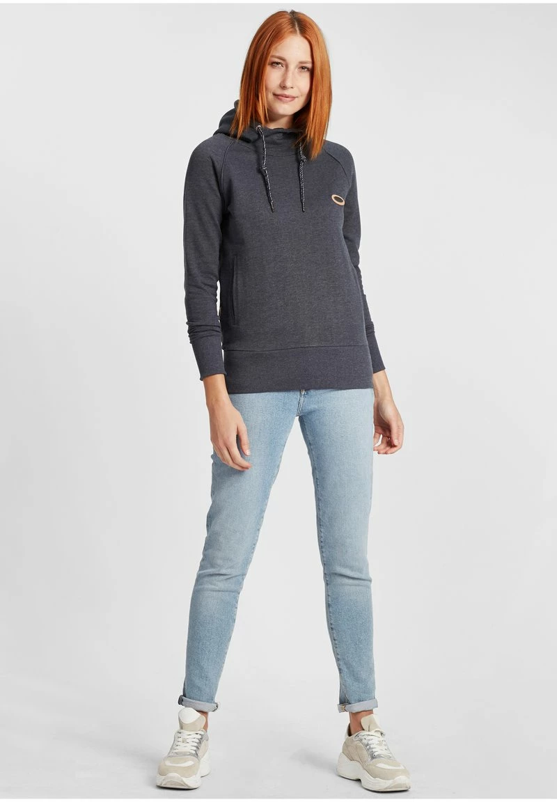 Oxmo OXPUJA - Jersey Con Capucha - Insignia Blue Melange, Mujer 2 Oxmo OXPUJA - Jersey Con Capucha - Insignia Blue Melange, Mujer - Imagen 2