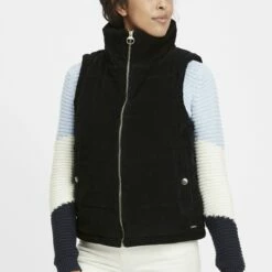 Oxmo OXVIDEMA - Chaleco - Black , Mujer