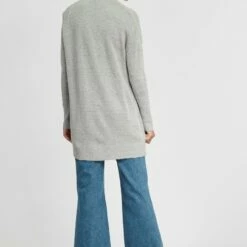 Oxmo OXGISELE - Chaqueta De Punto - Light Grey Melange , Mujer -Oxmo tienda en línea 0992cbb5abd845ef8064f8d576897e26