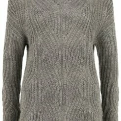 Oxmo OXCHIARA - Jersey De Punto - Medium Grey Melange , Mujer -Oxmo tienda en línea 0a354e882e5047d9a2a0a213b1672033