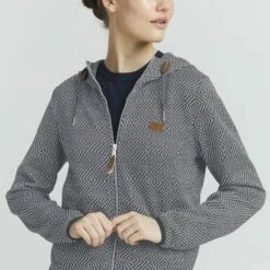 Oxmo PEBBLES - Chaqueta De Punto - Total Eclipse , Mujer