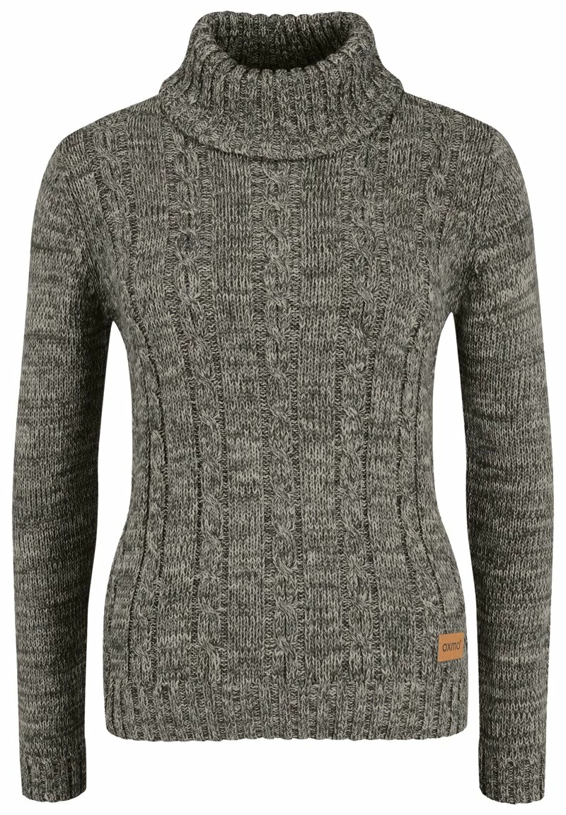 Oxmo OXPHILIPA - Jersey De Punto - Dark Grey , Mujer 6 Oxmo OXPHILIPA - Jersey De Punto - Dark Grey , Mujer - Imagen 6