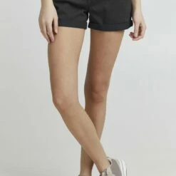 Oxmo OXPIERA - Shorts - Ebony , Mujer