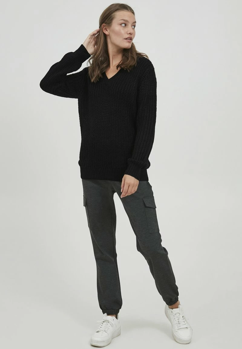 Oxmo OXLAVEA - Jersey De Punto - Black , Mujer 2 Oxmo OXLAVEA - Jersey De Punto - Black , Mujer - Imagen 2