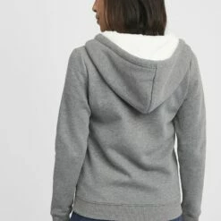 Oxmo OXBINJA - Sudadera Con Cremallera - Grey Melange, Mujer -Oxmo tienda en línea 0b763fe6128242929aec0ccd9ed29a04