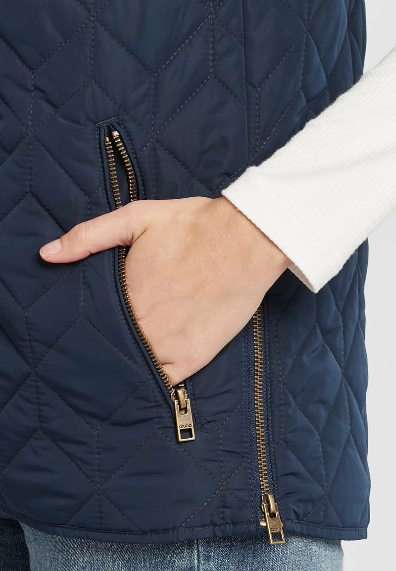 Oxmo OXALITA - Chaleco - Dress Blues , Mujer 5 Oxmo OXALITA - Chaleco - Dress Blues , Mujer - Imagen 5