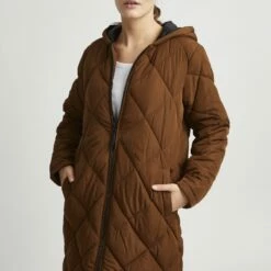 Oxmo tienda en línea 42 Oxmo OXSTANCA - Abrigo De Invierno - Brown, Mujer
