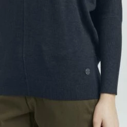 Oxmo OXHERDIS - Jersey De Punto - Total Eclipse Melange, Mujer -Oxmo tienda en línea 0c46c9e97401477da6a7d00d78501daa