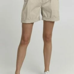 Oxmo OXCHARLINE - Shorts - Cement , Mujer