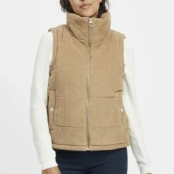 Oxmo OXVIDEMA - Chaleco - Kelp , Mujer