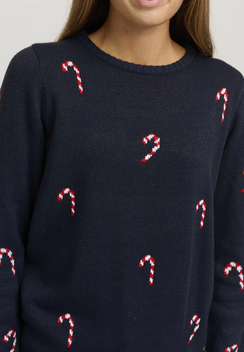 Oxmo OXCHRISTEL - Jersey De Punto - Dress Blues , Mujer 4 Oxmo OXCHRISTEL - Jersey De Punto - Dress Blues , Mujer - Imagen 4