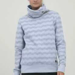 Oxmo OXVERNITA - Sudadera - Brunnera Blue , Mujer