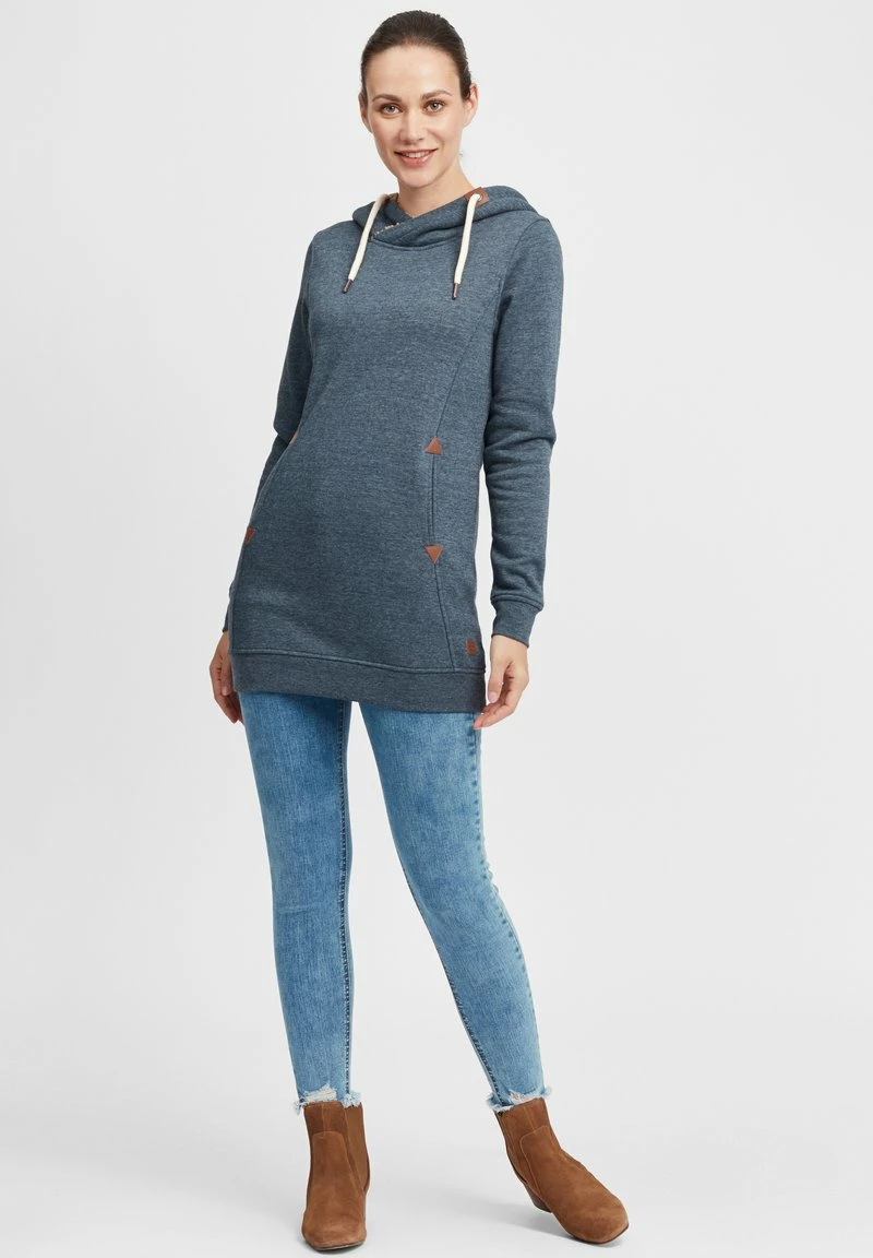 Oxmo OXVICKY - Jersey Con Capucha - Ins Blu M , Mujer 2 Oxmo OXVICKY - Jersey Con Capucha - Ins Blu M , Mujer - Imagen 2