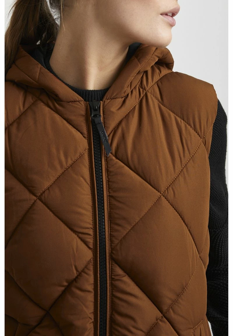 Oxmo OXSTANA - Chaleco - Tortoise Shell , Mujer 4 Oxmo OXSTANA - Chaleco - Tortoise Shell , Mujer - Imagen 4