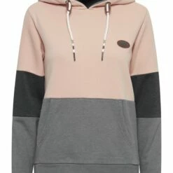 Oxmo OXKATHRINE - Jersey Con Capucha - Mahogany Rose, Mujer -Oxmo tienda en línea 11a798571f50403abdedb12f9b165ec4