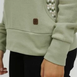 Oxmo OXULRIKA - Jersey Con Capucha - Seagrass , Mujer -Oxmo tienda en línea 11f155d9c74d4a50826a2472180f1f03