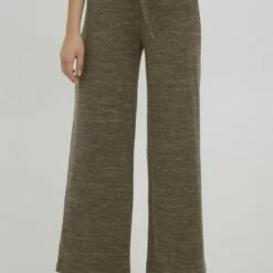 Oxmo OXBERENICE - Pantalones Deportivos - Ivy Green Melange , Mujer