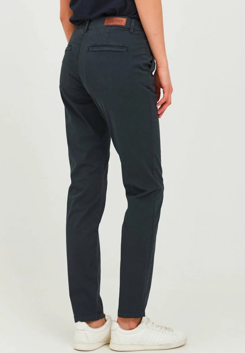 Oxmo CHILLI - Pantalones Chinos - Ebony , Mujer 3 Oxmo CHILLI - Pantalones Chinos - Ebony , Mujer - Imagen 3