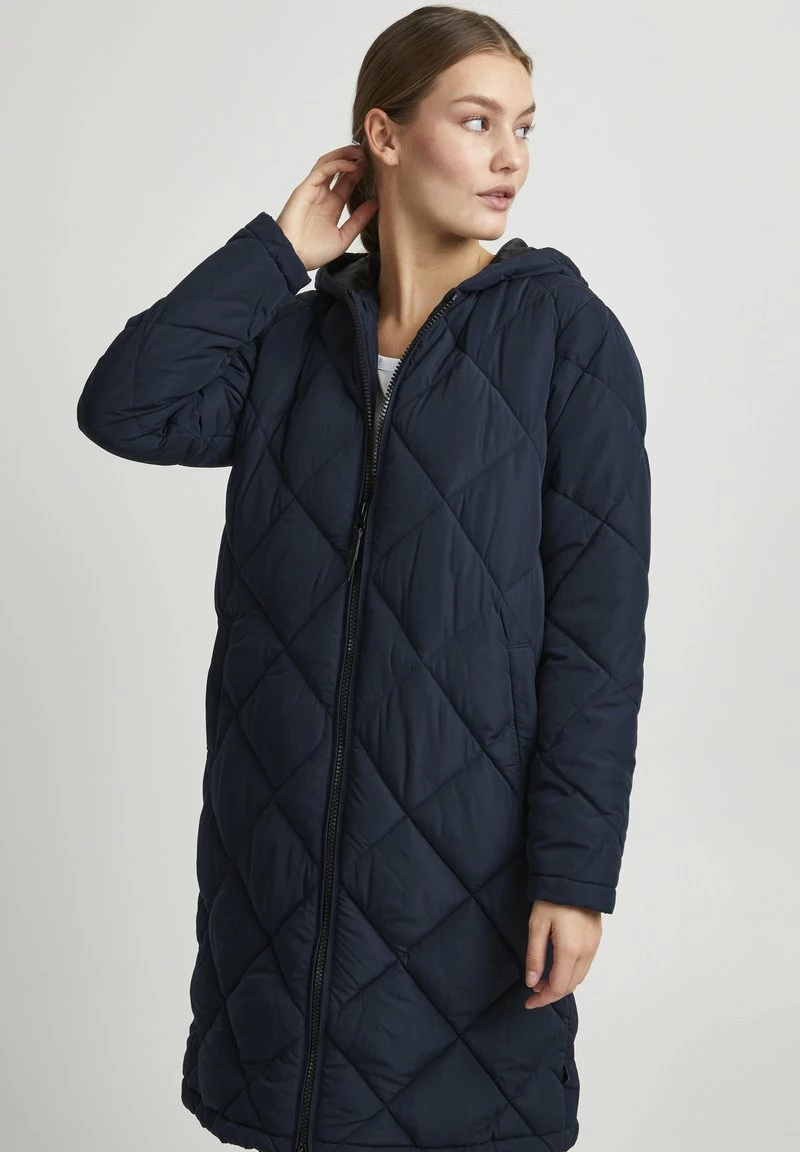 Oxmo OXSTANCA - Abrigo De Invierno - Dark Blue , Mujer 1 Oxmo OXSTANCA - Abrigo De Invierno - Dark Blue , Mujer