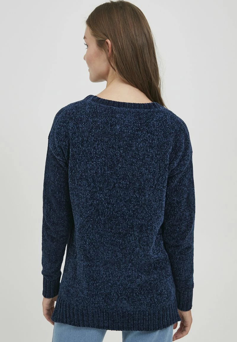 Oxmo OXELVINA - Jersey De Punto - Insignia Blue, Mujer 3 Oxmo OXELVINA - Jersey De Punto - Insignia Blue, Mujer - Imagen 3