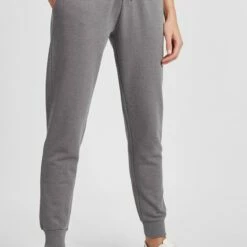 Oxmo OXPOLAH - Pantalones Deportivos - Grey Melange , Mujer