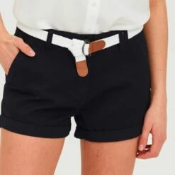 Oxmo OXCHANETT - Shorts - Black, Mujer -Oxmo tienda en línea 16c83515be73443c8d3afa7799b52955