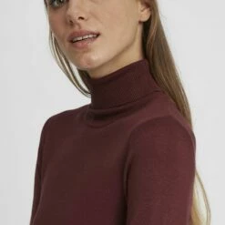 Oxmo OXWINALA - Vestido De Punto - Chocolate Truffle , Mujer -Oxmo tienda en línea 176f2d5853a647a69ff7a62f4a74f5f0