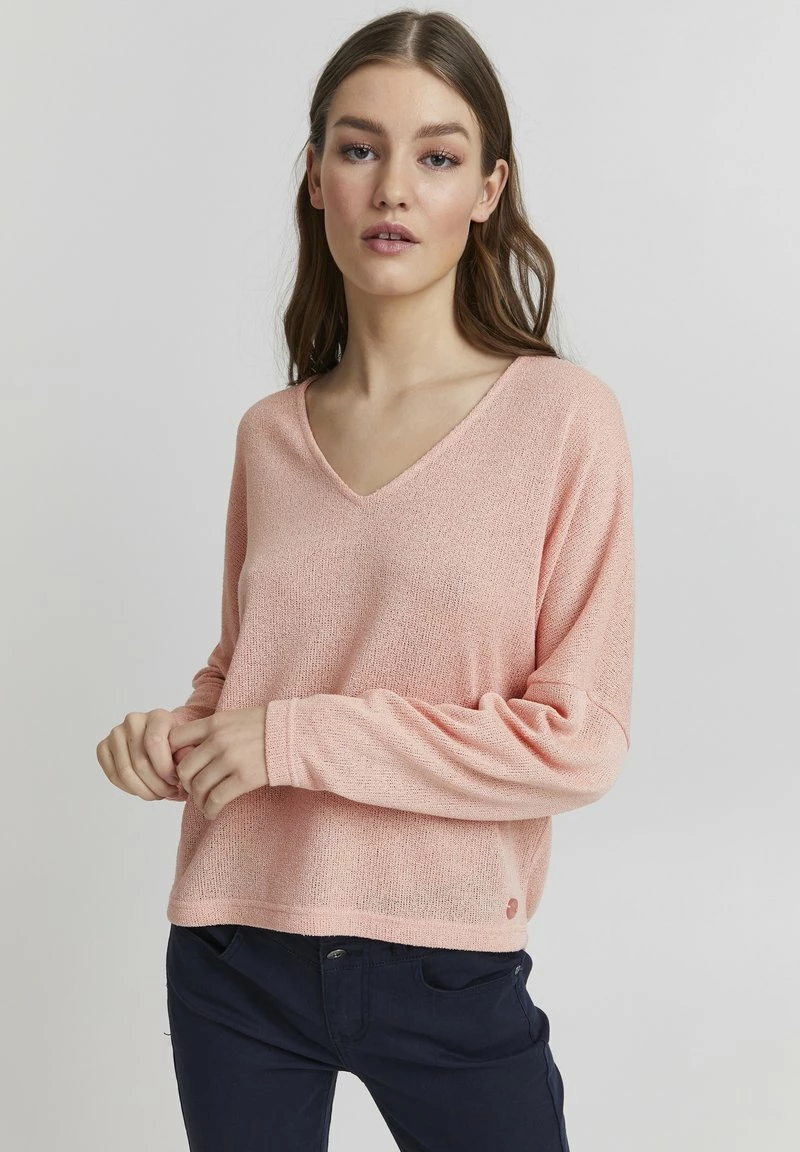 Oxmo KATLA - Jersey De Punto - Coral Cloud , Mujer 1 Oxmo KATLA - Jersey De Punto - Coral Cloud , Mujer