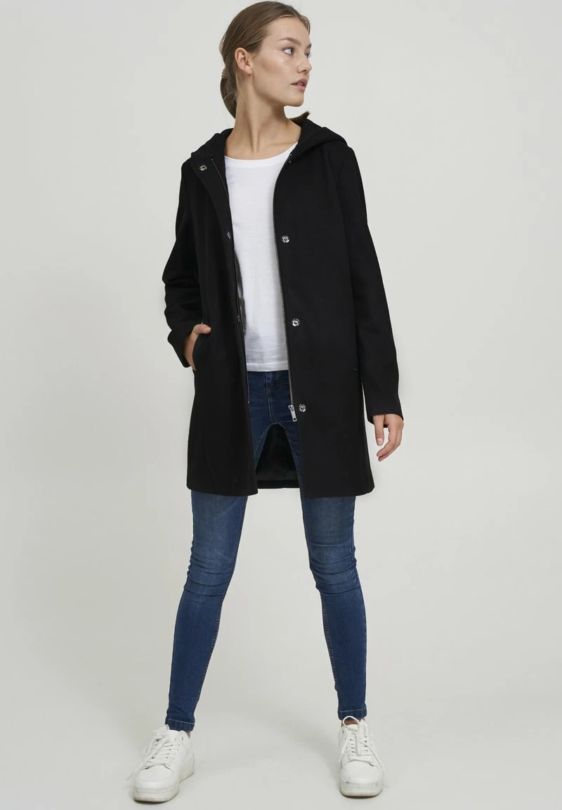 Oxmo OXNELINA - Abrigo De Invierno - Black , Mujer 2 Oxmo OXNELINA - Abrigo De Invierno - Black , Mujer - Imagen 2