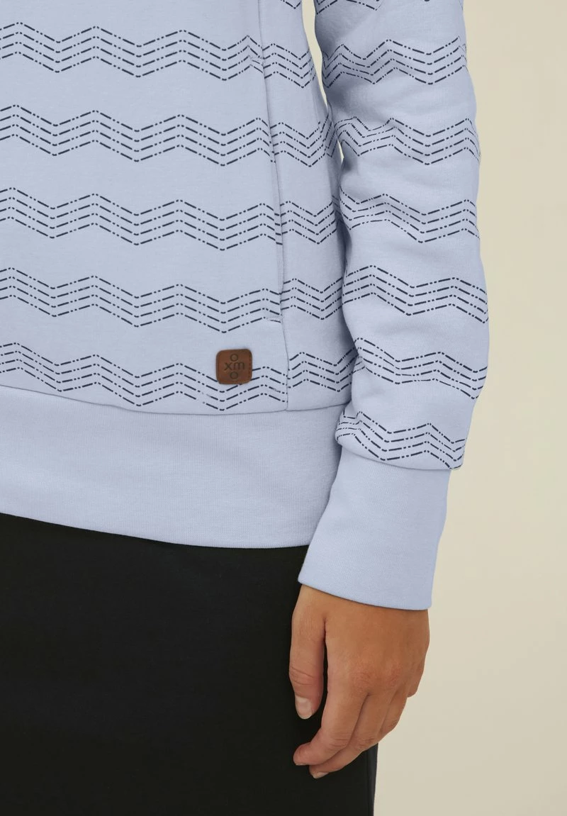 Oxmo OXVERNITA - Sudadera - Brunnera Blue , Mujer 5 Oxmo OXVERNITA - Sudadera - Brunnera Blue , Mujer - Imagen 5