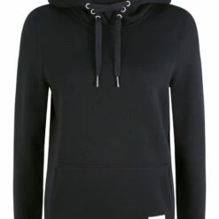 Oxmo OXOWENA - Jersey Con Capucha - Black, Mujer -Oxmo tienda en línea 19ad19bc1d224952ab0930578526d4ed