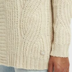 Oxmo OXCLEA - Chaqueta De Punto - Oyster Grey Melange, Mujer -Oxmo tienda en línea 1a6e85cb8c1548ed8580d8a1f0739904