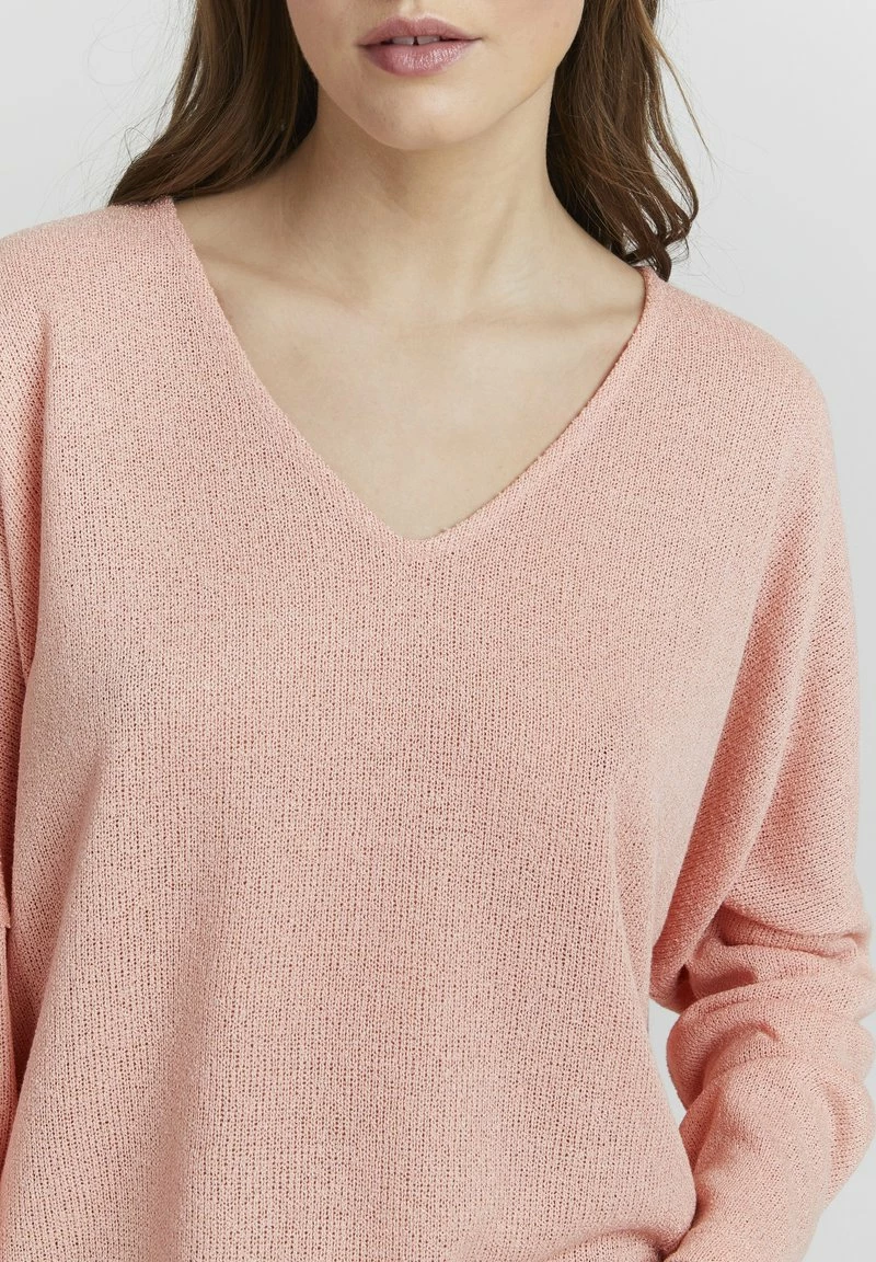 Oxmo KATLA - Jersey De Punto - Coral Cloud , Mujer 4 Oxmo KATLA - Jersey De Punto - Coral Cloud , Mujer - Imagen 4