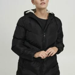 Oxmo OXNAARA - Abrigo De Invierno - Black , Mujer