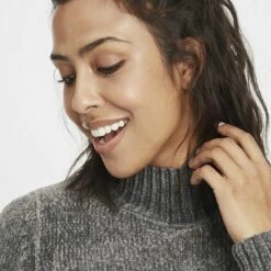 Oxmo OXESTELLA - Jersey De Punto - Pewter , Mujer -Oxmo tienda en línea 1bfcf3f1f2224110838d776e41b6a32e