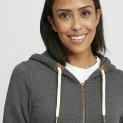 Oxmo OXVICKY - Sudadera Con Cremallera - Dar Grey M , Mujer -Oxmo tienda en línea 1c58c9852ce24e3a915aa18b64303d1c