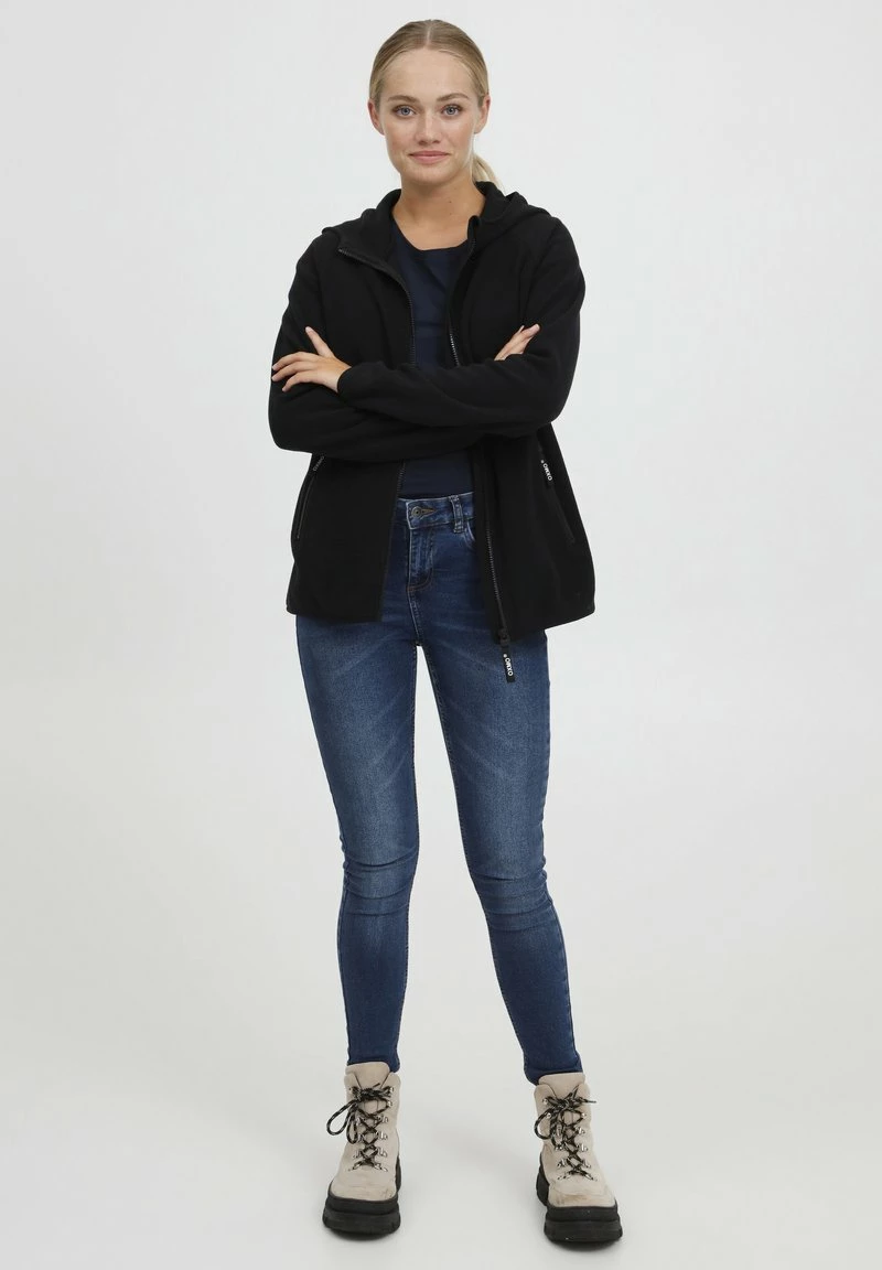 Oxmo OXFINJA - Forro Polar - Black , Mujer 2 Oxmo OXFINJA - Forro Polar - Black , Mujer - Imagen 2